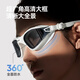 UMAYumay Swimming Goggles HD Anti-fog and Waterproof Unisex Snow Rock White - Upgraded Integrated Nose Bridge Flat Light