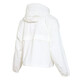 361 Garfield co-branded sports windbreaker for women 25 summer new style Xindian technology ice silk quick-drying hooded woven jacket for women Feather white 3XL