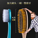 Ultra-fine soft-bristled extended toothbrush, innovative and efficient large-head U-shaped toothbrush for adults, long-head elbow, high-looking soft bristles, 10 pieces, curved long head-gilt gold series