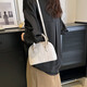 Sac à main en pierre pour les femmes 2025 Nouveau sac de coquille polyvalent rétro de haute qualité sac à bandoulière à une épaule blanc