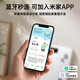 Zhigao body fat scale connected to Mijia Electronic scale Weight scale Weighing precision weight scale Home health Xiaomi Huawei Apple Practical Professional Weight Fitness Human Body Scale White [battery model]-connected to Mijia app