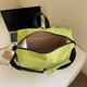 Sac à dos pour femmes crossbody de grande capacité de grande capacité de classe de classe de classe, etc. noir