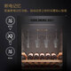 Vinocave wine cabinet constant temperature wine cabinet non-embedded moisturizing compressor home living room fresh wine refrigerated storage display cabinet office beverage ice bar ultra-thin model CWC-280A- 108 bottles