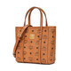 MCM classic popular TONI mini tote bag vegetable basket crossbody bag cognac color Christmas gift