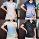 Yonex's new badminton uniform for men and women quick-drying breathable short-sleeved competition uniform for couples golf T-shirt customization watermelon red 9227 red shorts L
