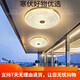 
Pupan outdoor ceiling light villa entrance door ceiling light simple aisle terrace balcony light waterproof courtyard X3895-400/round shape