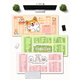 Originaler kreativer Text Maus -Pad Super großes Mädchen Computer Büro Home Cartoon niedliche Schlafsaal Home Custom Table Pad 14110 Kaka