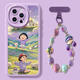 RSRDDY cherry suitable for Apple 16 mobile phone case new iphone15promax case 14pro silicone x protection 13 bag 11 lens xr sense ip12 women's pus shell xs ihone16pus NM15604 blow away worries wheat field silicone soft shell bag