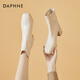 
Daphne (DAPHNE) short boots for women British style thick heels high heels autumn 2025 new versatile women's boots off white 37 (235mm) standard code