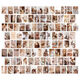
New 100 posters hot-selling postcard posters decorative painting color aesthetic wall stickers M9202-100 (single-side printing) 10.2x15.2cm (4x6 inches)