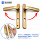 Wen Yijia Customized Broken Bridge 8525/9230 Serie DOUBLE TOR TOR ALUMINUM Legierung Schwarz Weiß Gold Silber Komplett Set hoch und niedrige Türschlos