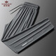 Yu Zhaolin [High-End Ice Seide] 2025 Sommerhosen für Herren Sommer Dünne Sports Casual Hosen Elastische Schnellrockshosen Schwarzes Bündel + Graubündel 2xl [130-150jin [Jin entspricht 0,5 kg]]
