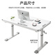 Quanpinwu Desk Study Table Lift Table Lift Computer Table Home Standing Workbench Manual Lift Table Hand Lift Table-80