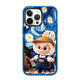 Japanese and Korean ins style niche magnetic absorption suitable for iPhone Apple 12promax mobile phone case 14promax/13pro/ 2CASE-[CS#15686 Sleeping Rabubo]- iPhone 16 Pro Max