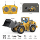 Control remoto ALEACIÓN DE EXCAVADOR EXCAVADOR DE VEHÍCULO EXCAVADOR DE VEHÍCULO REMITO CAMIÓN VEHIVO DE VOLUCIÓN VELUCIÓN TOY CAMBISTA DE TOYA DE NIÑOS 1047 Camión volcado de aleación (con control remoto de 9 canales)