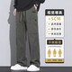 斐乐太平官网方舰店旗官网2025春夏新款男休闲长裤工装裤直筒宽松阔腿裤 z9856浅灰fn 均码  XL
