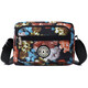 All-Match-bedruckte Mini-Tasche Leichte Stoffbeutel für Frauen 2025 NEUER HAND HLENDE MENTER ART MUTTER BAG CROSSBODY SABE Schwarz