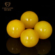 Jiale beeswax single bead amber loose beads chicken oil yellow bracelet with round beads natural old beeswax DIY bracelet one item one certificate about 11.5mm0.88-0.92g/A0395