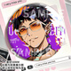 KYODO Naruto Barji Uchiha Obito 58mm Badge Student Gift Backpack Kerako Tinplate Women H13586-Uchiha Obito [Upgrade Thickened] Laser Barji Badge-58mm