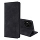 Qirong convient à Honor 400 Case de téléphone mobile 400pro Bracket de portefeuille rétro Flip Cuir Cuir Thin Matte Full Pack Anti-Fall Anti-Fall Silicone Protective Case for Men and Women Sense haut de gamme [Gris] Coure de voiture de voiture-feeling Skin Honor 400PRO