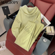 
MAGIOPY International Luxury High-end Brand Small Fresh Green Casual Sports Set Women's 2025 Spring Fashion Age Reducing Hooded Light Green Two-Piece Set S (100Jin [Jin equals 0.5 kg])