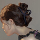 Xiangwan Hairpin High-end Simple Hairpin Back Head Shark Clip Acrylic Grabbing Clip Women's Large Hair Accessories Birthday Gift