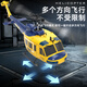 
RHSKY remote control helicopter UH-1 Hueye like real model aircraft intelligent height-fixed children's toys with fall resistance C032 optical flow positioning Pink Store Manager's recommendation-Practice dual battery