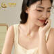 CHINA GOLD gold necklace 18K gold AU750 crushed ice ice coin birthday gift