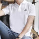 耐克（NIKE）T恤装 夏季新款运动服高尔夫休闲跑步短袖全棉翻领透气POLO衫 FN3895-100-白色棉质-主推款 XL (180/96A)