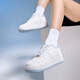 KAPPA women's shoes, high-value board shoes for women 2025 summer new versatile sports shoes thick sole breathable small white shoes for women Classic white/iceberg blue 38