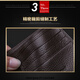 Kangaroo leather texture wallet men's wallet men's wallet short wallet can hold driver's license card holder driver's license bag atmospheric black genuine leather texture