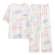 Hongdou (Hodo) Pajamas de verano para mujeres Puertos del algodón puro Pantalones delgados de manga corta Estudiante Lindo traje de estilo coreano Spring y otoño Loose Hogar Y9712 m (recomendado 75-95Jin [Jin iguala 0.5 kg])