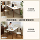 Lin's home slate dining table, antique style square table, home desk, small apartment, new table and chair, ideal home UD1R