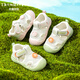 Sandalias de bebé tombek zapatos para niños pequeños zapatos de malla anti-slip suave calzado anti-kick zapatos de bebé luz verde 18