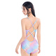 Nailang student swimsuit women professional racing dry sexy pure backless one-piece triangular bikini beach vacation swimsuit 07 colors M