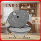 Household stone grinding stone family complete set of hand push small stone grinding hand rocking stone grinding small stone grinding household manual rice flour soy milk new thickening 25*35cm + thickness adjustment shaft