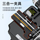 时纤通SKL-8A光纤切割刀全自动回刀迷你光缆尾纤跳线切刀光纤熔接高精度冷接工具套装专用切割机金属刀身 SKL-8A切割刀+备用刀片【赠送收纳包+调刀】