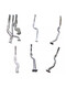 Yurudder Fengshun 1 Fengchi Tipe d'échappement National V Camion-benne Minère Front Section de connexion Soft Cende Pipe d'automobile ACCESSOIRES 693 Échappement