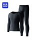 HAILAN HOME SOUSSWEAR THERMORES Vêtements d'automne masculins et pantalon d'automne sous-vêtements thermiques pour hommes Sous-vêtements chauds pour hommes Pantalons chauds d'automne Tech Black M -165/90 (90-110jin [Jin est égal à 0,5 kg]))