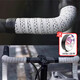 Shantou Lincun bicycle handle bar anti-slip strap wear-resistant riding equipment accessories road handlebar tape black silicone black EVA free 3M tape