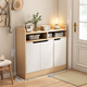 
Xinyouliangjia shoe cabinet home door modern simple cabinet entrance wall shoe cabinet three-door G046 white 80cm