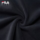 FILA antibacterial function FILA children's sweatshirts 2025 winter fleece tops for boys and girls