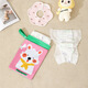 Bantang Jinse diaper storage bag double-layer zipper stroller hanging bag washable baby diaper storage waterproof bag red cat