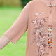 Jupe de l'âge moyen Dengsentu 40 à 50 ans Jupe Cheongsam pour une mère d'été robe de vêtements d'été en mousseline de mousseline xl recommandée 115 Jin [Jin est égal à 0,5 kg]