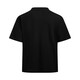 Under Armor (Underarmour) Spring and Summer Waffle Henley Men's Waffle Sports and Casual Short à manches courtes 6007562 Black 001 L