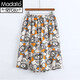 
Modal summer youth men's cotton silk shorts thin loose large size father's five-point pants straight pants pajama pants home pants light gray vertical strips (D13781) 3XL (suitable for 110-145 Jin [Jin equals 0.5 kg])
