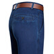 Sieben Wölfe High-End-Sommer-dünne hübsche hübsche elastische Männer mittleren Alters Jeans junger Männerhosen Loose Daddy's Outfit B3892 Zhonglan 33