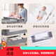 盟石新生儿婴儿床多功能带尿布台可拼接床可折叠宝宝摇摇床可移动哄睡 星河灰[带蚊帐+尿布台+记忆棉]