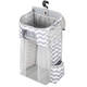 
Yonghuan baby cot head hanging bag storage multi-function hanging bag diaper toy bottle sorting partition storage bag bed side hanging bag pure gray bed head storage bag