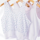 
New summer pure cotton thin suspender vest for middle-aged and elderly women can wear it with half a piece of short mother's underwear underwear underwear - white XXL size - 1 piece